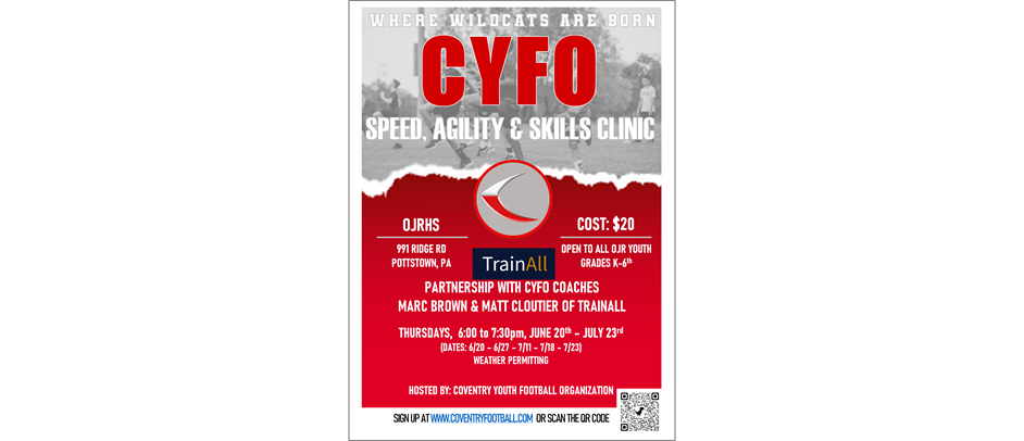 CYFO Speed, Agility & Skills Clinic
